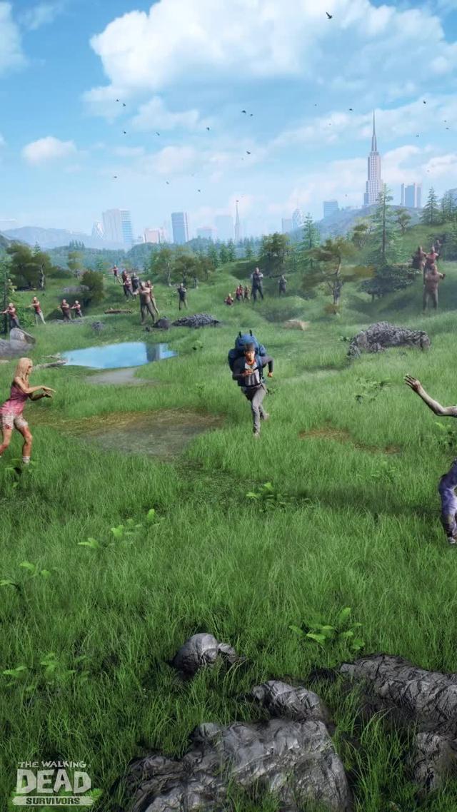 Battle the living and the dead to survive in TWD!