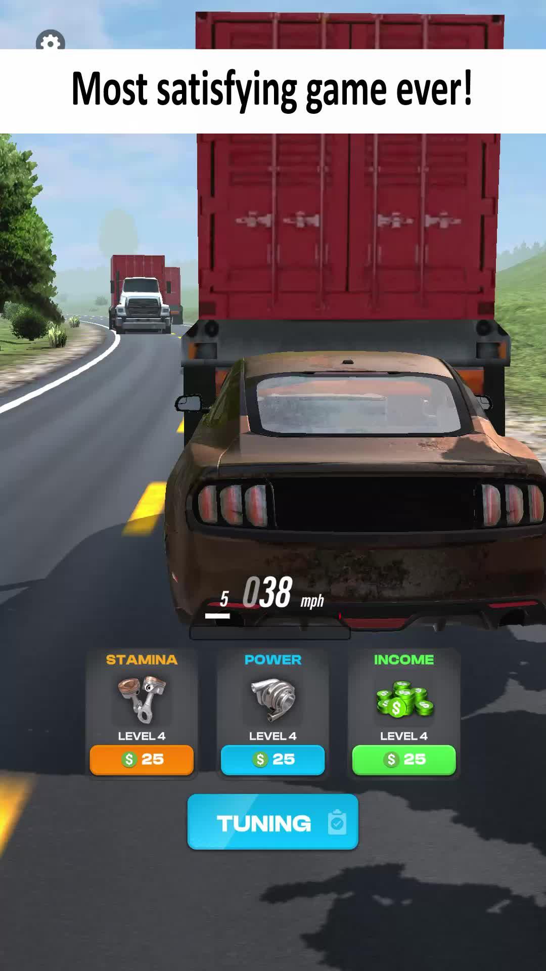 Nothing is better than overtake in the highway!