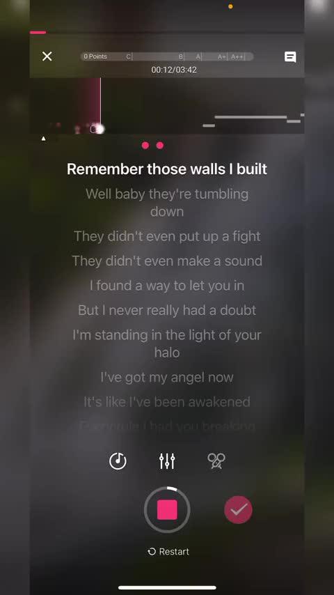 Sing karaoke songs anytime anywhere