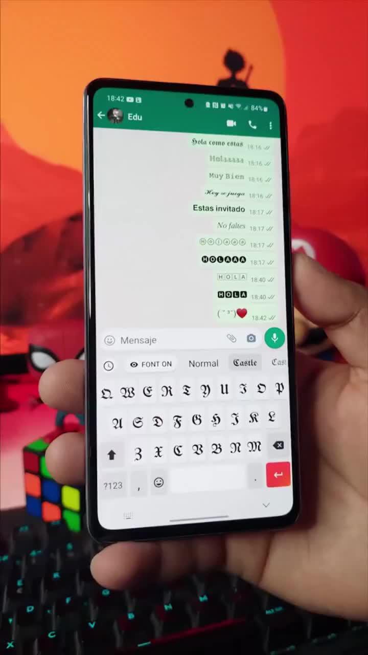 Use Fonts Keyboard to express your every thought and mood