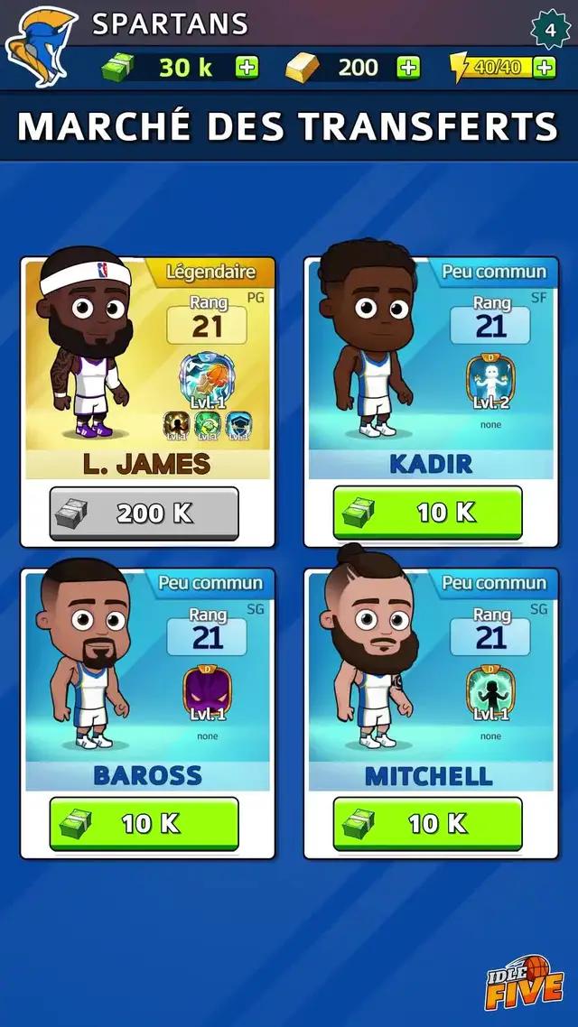 Le meilleur jeu Idle de Basketball !