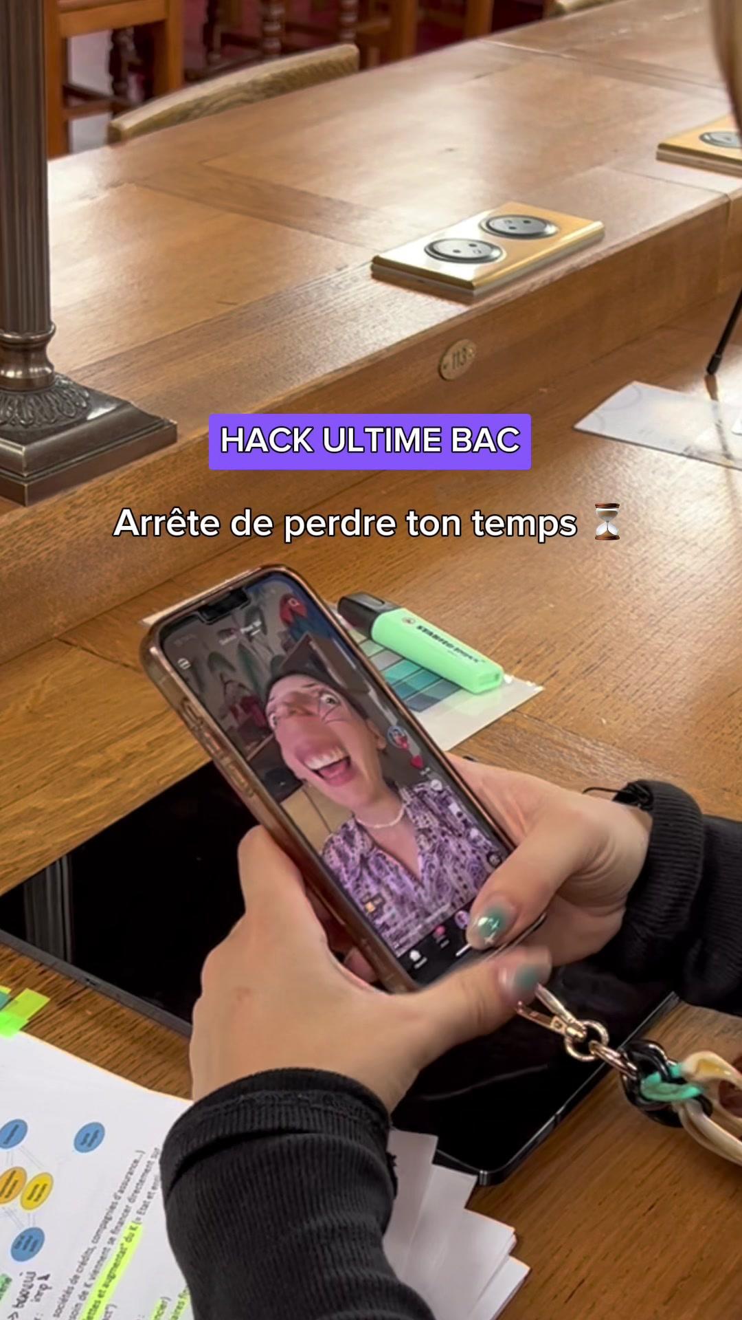 Arrête de perdre ton temps 🤌🏼 #révisions #bac 