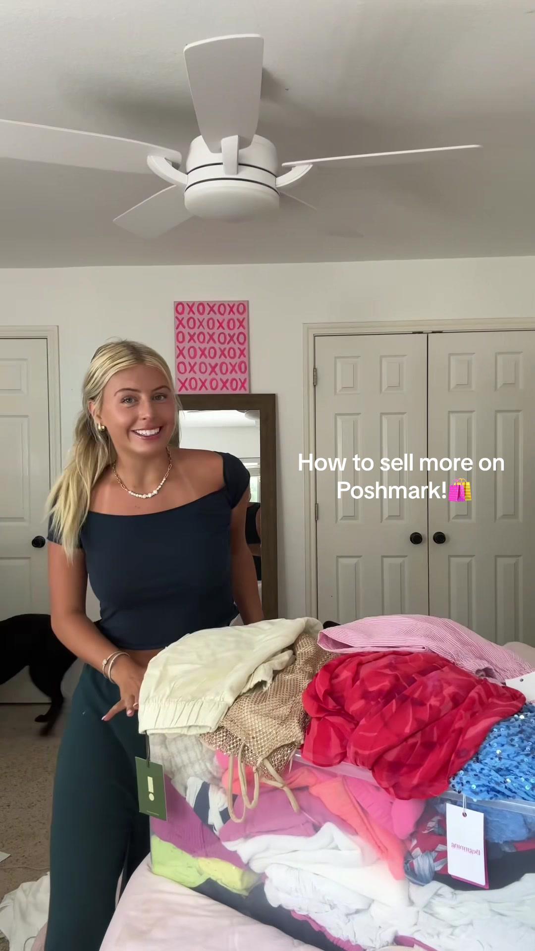 i finally figured out how to sell all my extra clothes on @Poshmark 🛍️👙💘 #poshmark #poshmarkaffiliate poshmark username: kellypickup