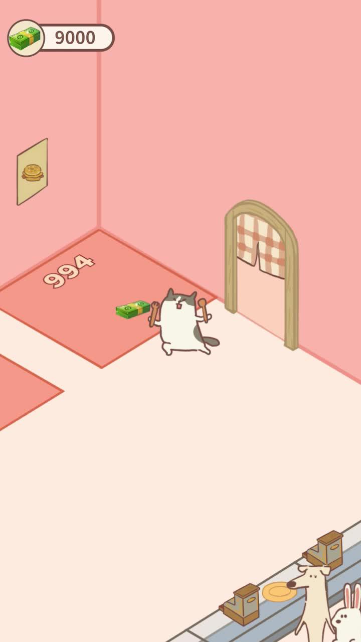 自分だけのねこレストランを開いて、ネットで一番人気のレストランにしよう！