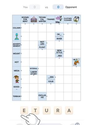 Play Crossword Master – keep your mind occupied!