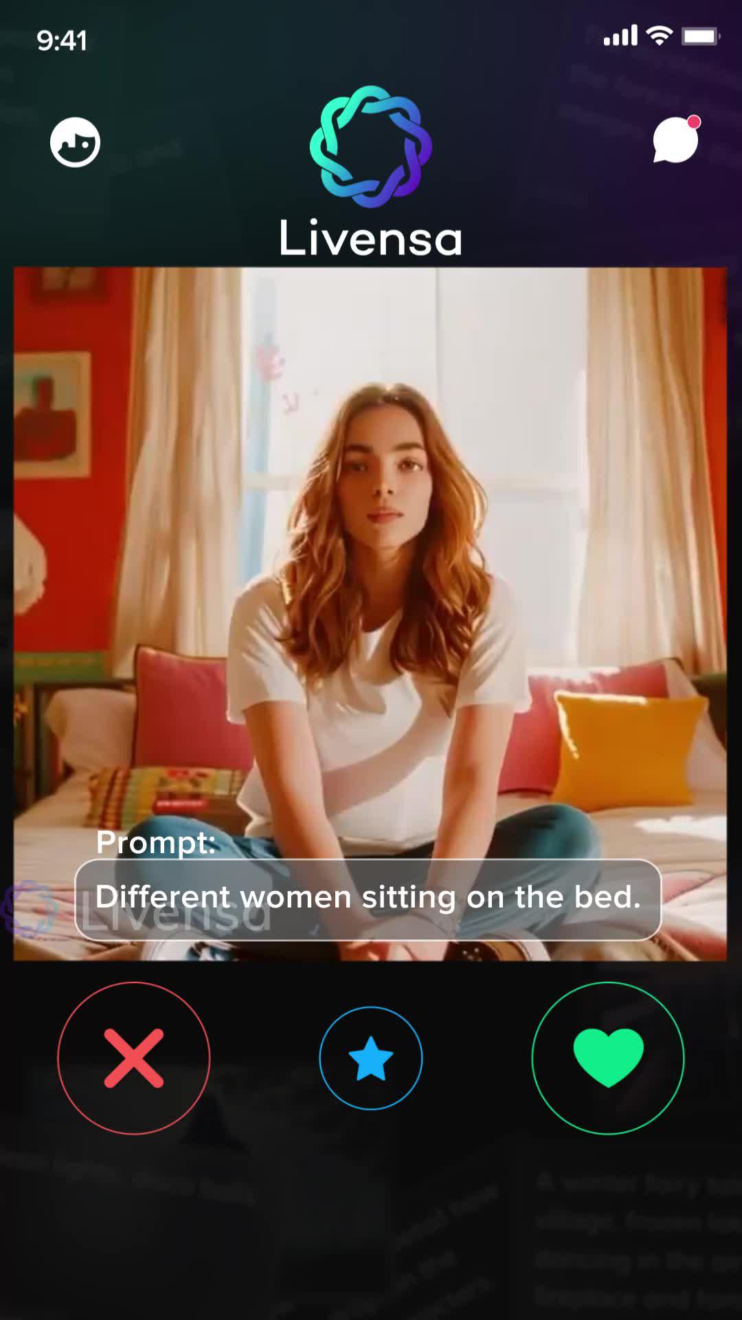 Create Al videos with your own words on mobile
