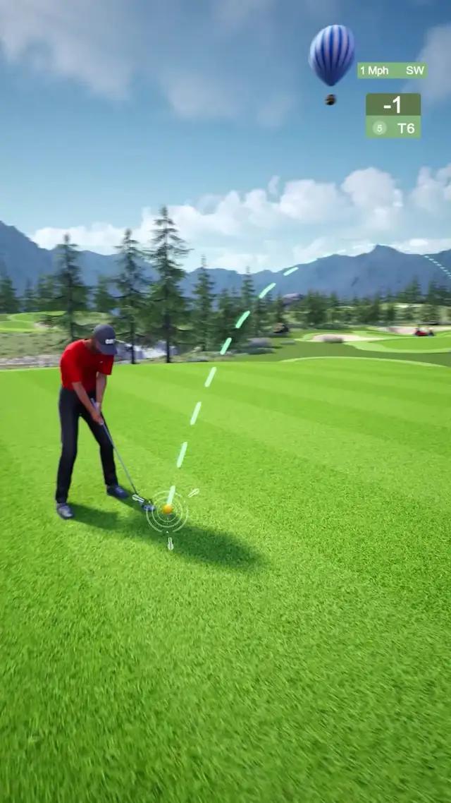 Play the real-time multiplayer golf game, Relax and play now！