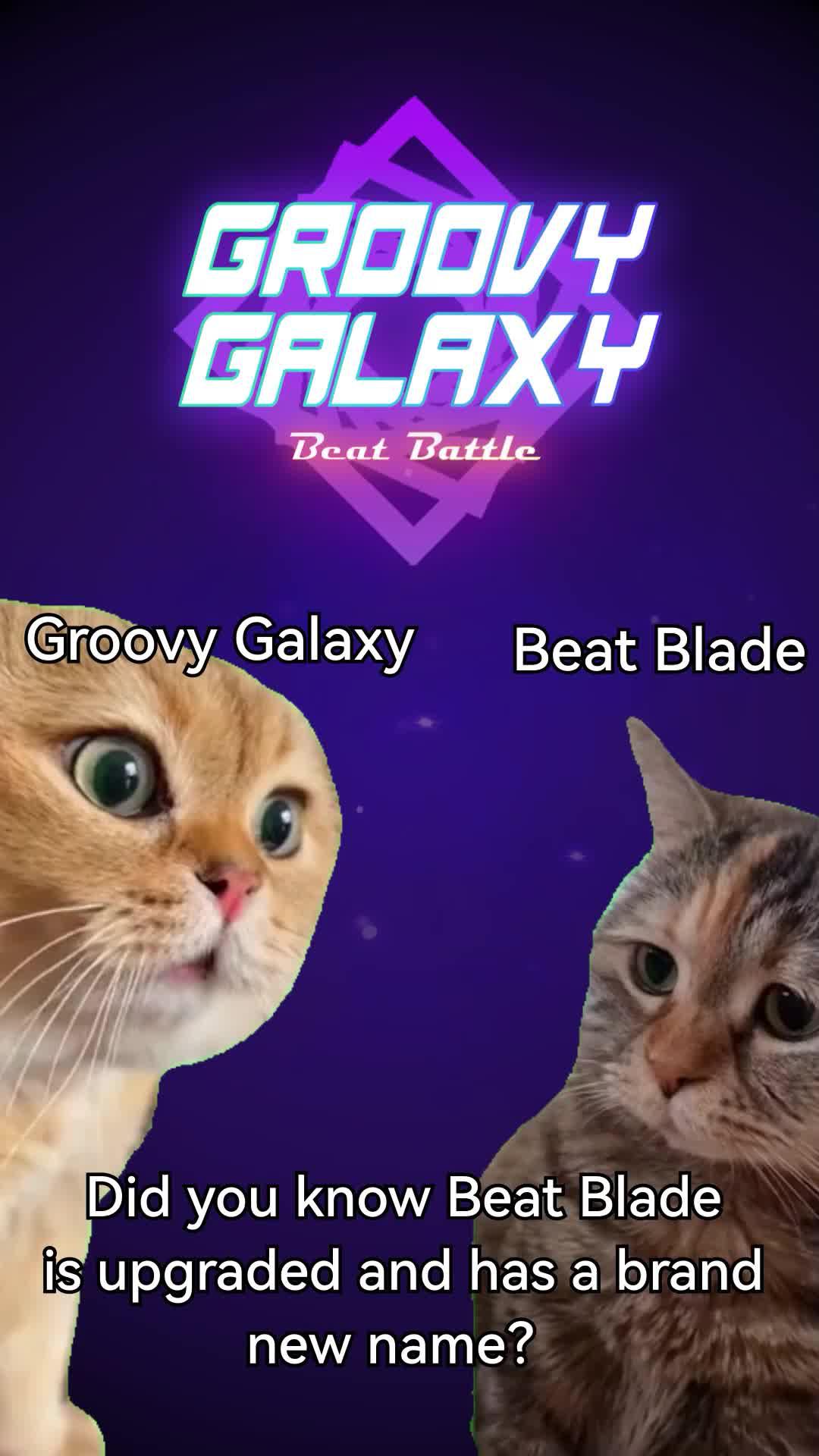 🎵 From #beatblade to Groovy Galaxy! Welcome to our new game world! Groovy Galaxy takes you on a unique musical journey! Join us 🚀 #GroovyGalaxy  #groovygalaxy  #Musicgame  #NewGame#beatbladedashdance  #fyp  #trend  #viral  #rhythm