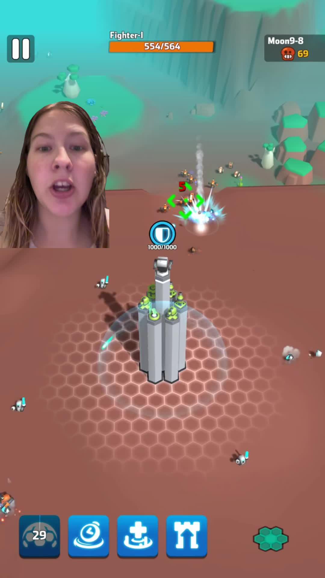 Protect your tower from enemies and try your luck!