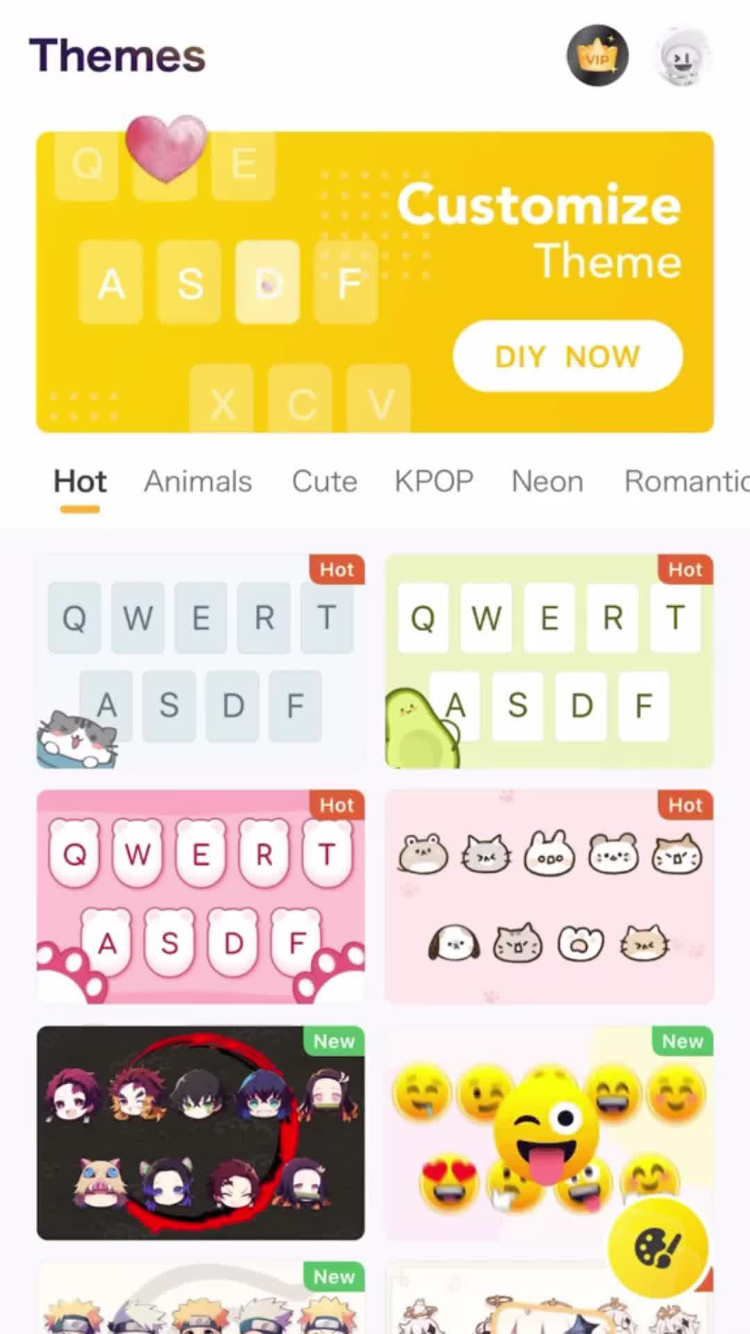 Best Fonts Keyboard: Themes & Emoji Images and Marketing Description. Try it on your phone now!
