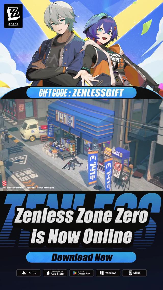 Download Zenless Zone Zero and begin your action adventure!
