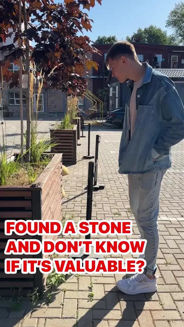 Just take a picture of a mineral or gemstone 