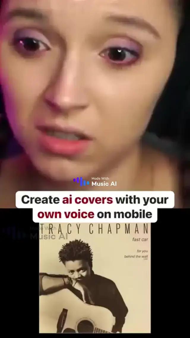 Create AI covers with your own voice on mobile