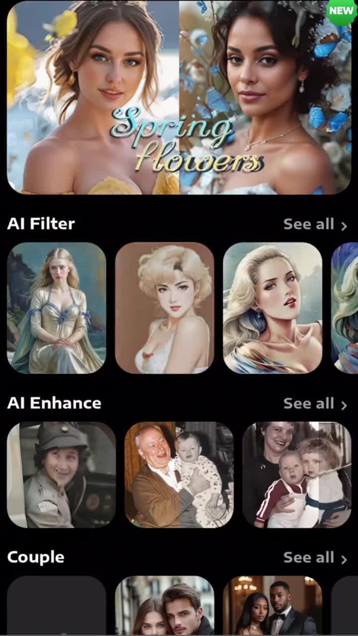 Create AI Portraits & Restore Old Photos!