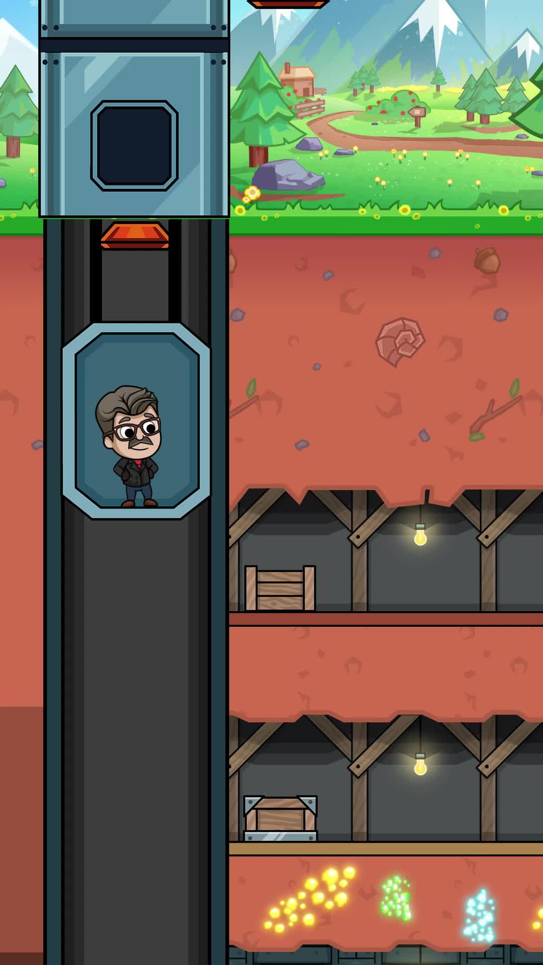 Start your journey and become the richest miner!