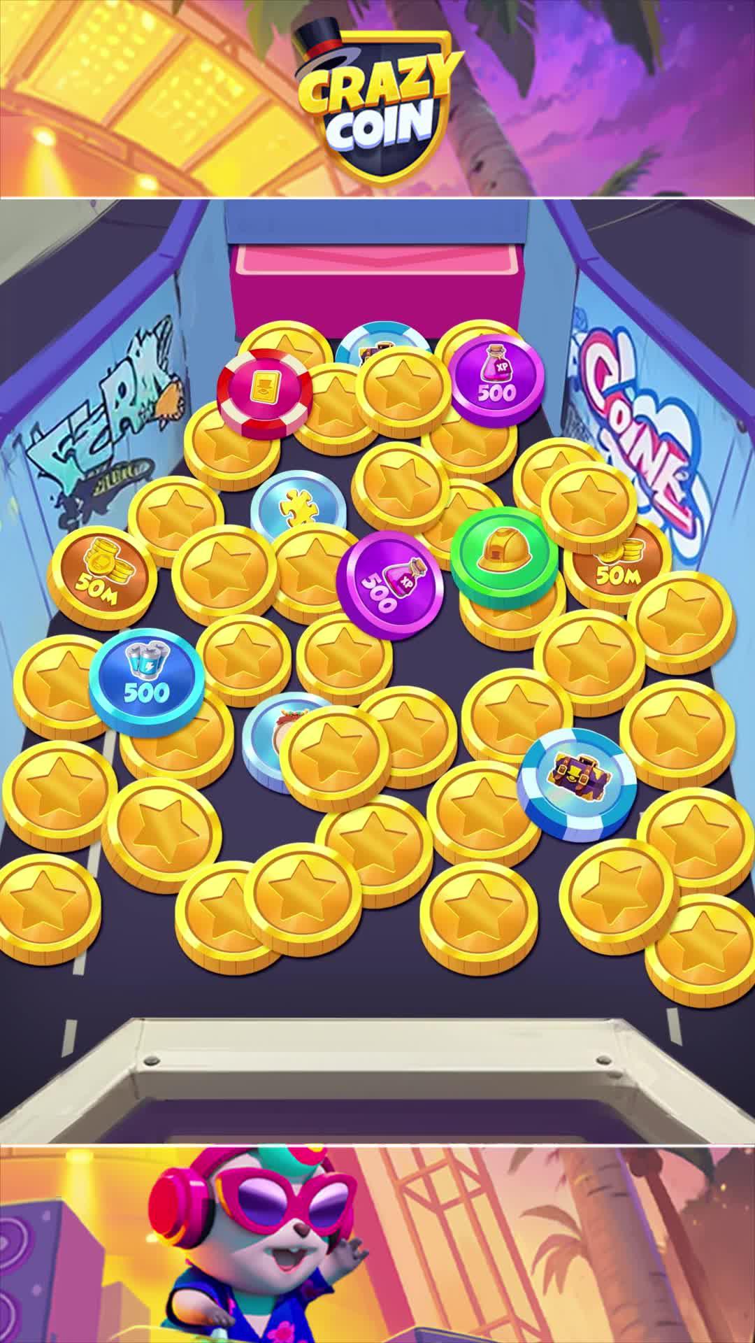 Attack , steal , build , download Crazy Coin！