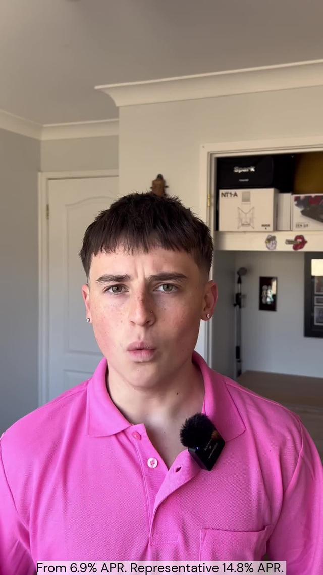 Get your budget in minutes. From 6.9% APR. Representative 14.8% APR