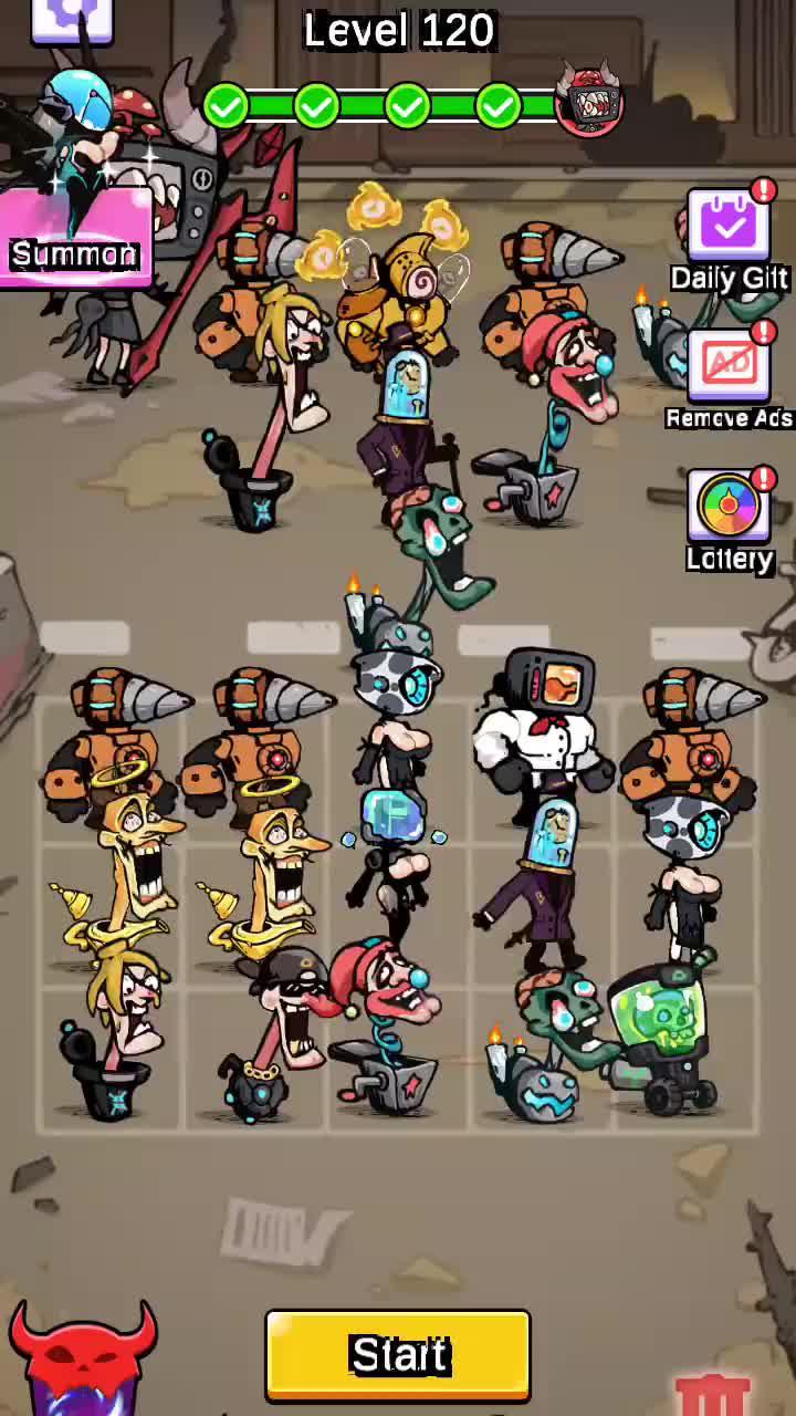 Kết hợp các chiến binh, thành lập một đội và xem liệu bạn có thể giành chiến thắng trước không?