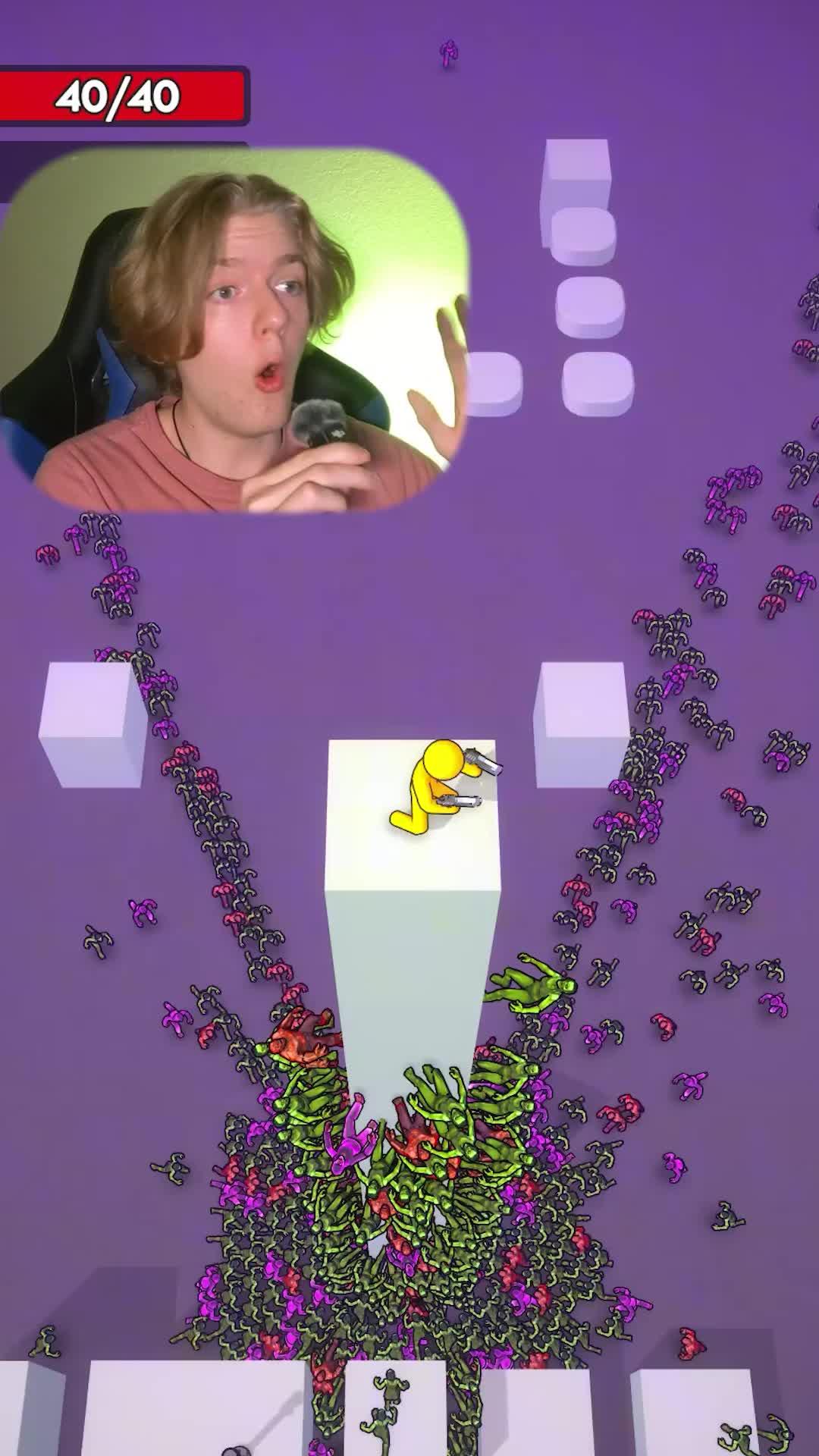 左にスワイプしてプレイしましょう！