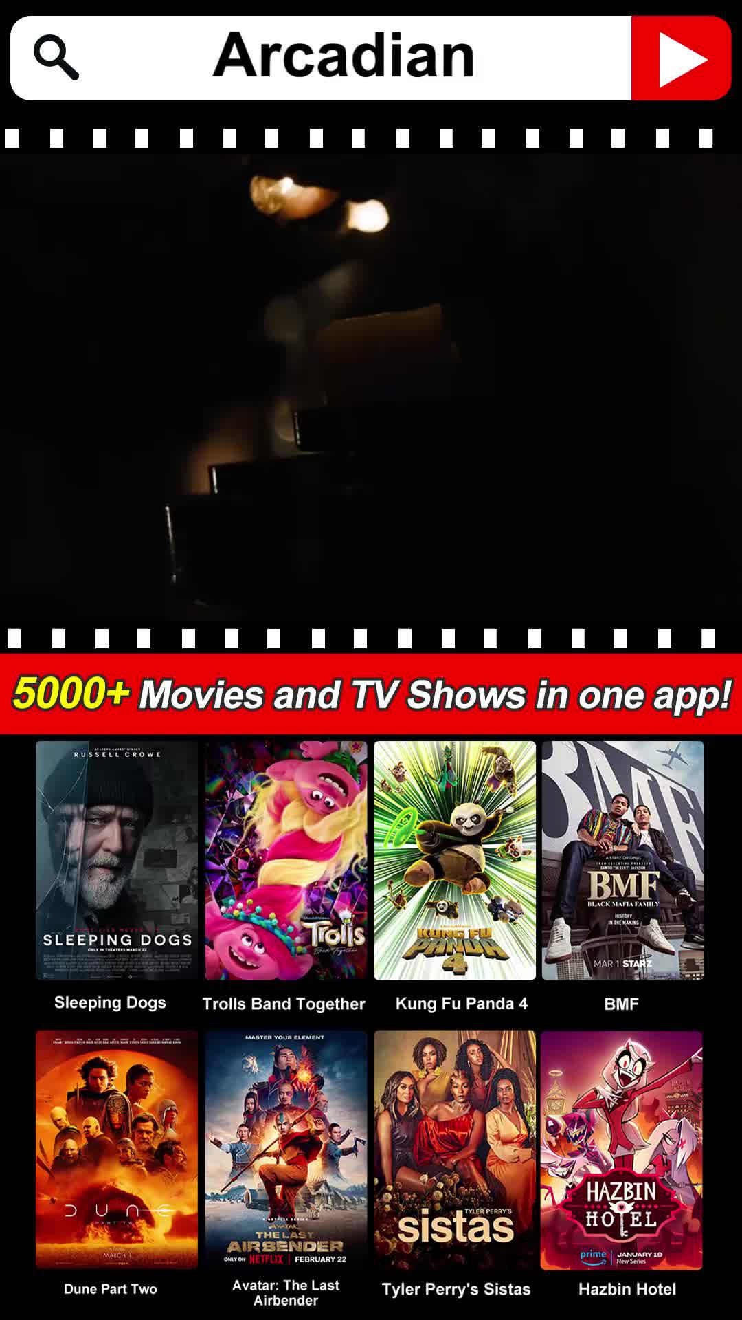 Watch blockbuster movies as you like
