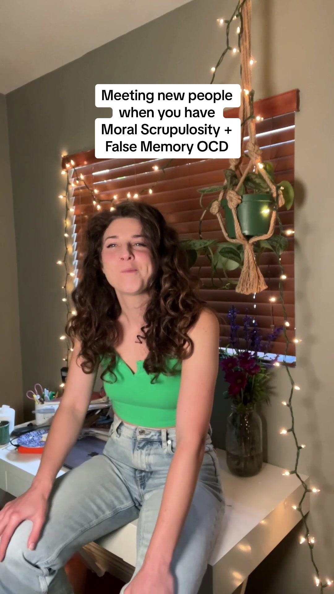 Ad | OCD is an attention stealer. It knows exactly what to say to make you listen. Mine knows it can always get me with questions around my morality and whether or not I really am "a good person." And then it promises me that it can provide certainty that I am...so long as I perform just one more compulsion.  But the certainty never came. It was a goal post that kept moving. And the compulsions it demanded of me, many of which seemed harmless at first -- rereading old messages, replaying memories, asking my friends for reassurance -- started to claim minutes and then hours of my days. Simple moments of human connection would set off entire evenings spent in a downward spiral of doubting and checking and rechecking again.  Even tapping "post" on this video has my OCD screaming at me, "Are you sure you wanna post that? What if you really are a monster? What if the fact that you could even conceive of this video is proof that you are?" And that's the thing: @NOCD and ERP therapy (Exposure Response Prevention) didn't silence my OCD forever. But it did give me the tools not to give it the attention it demands and to live my life on my terms. #ad #nocd #ocd #ocdtherapy #erptherapy