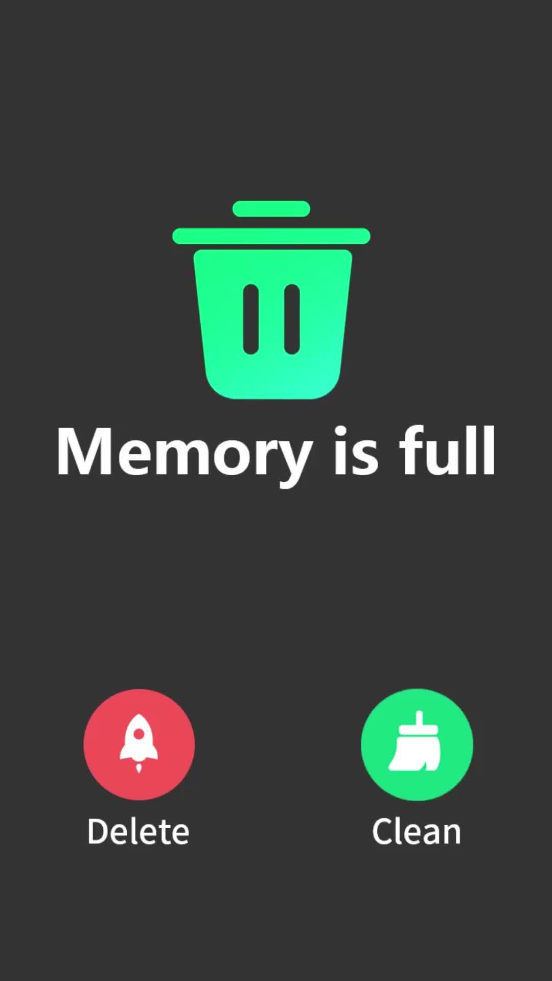 Clean your phone memory in one tap with this app!