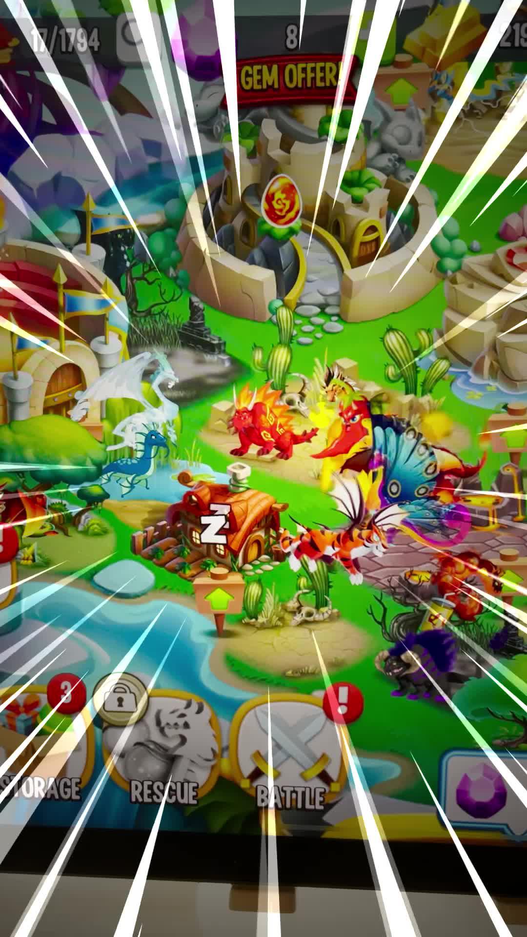 Breed & battle dragons