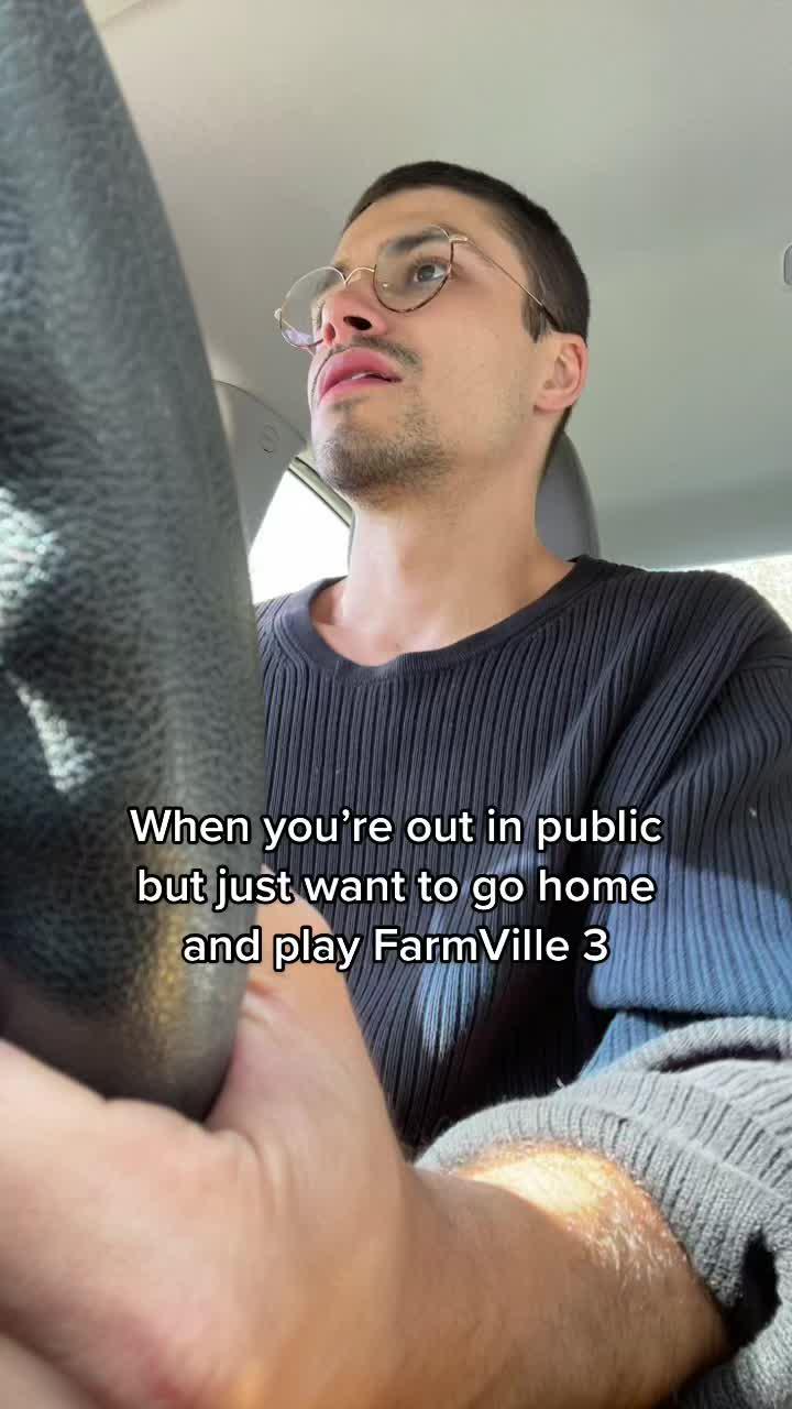 I’d much rather be home and relaxing with FarmVille 3.