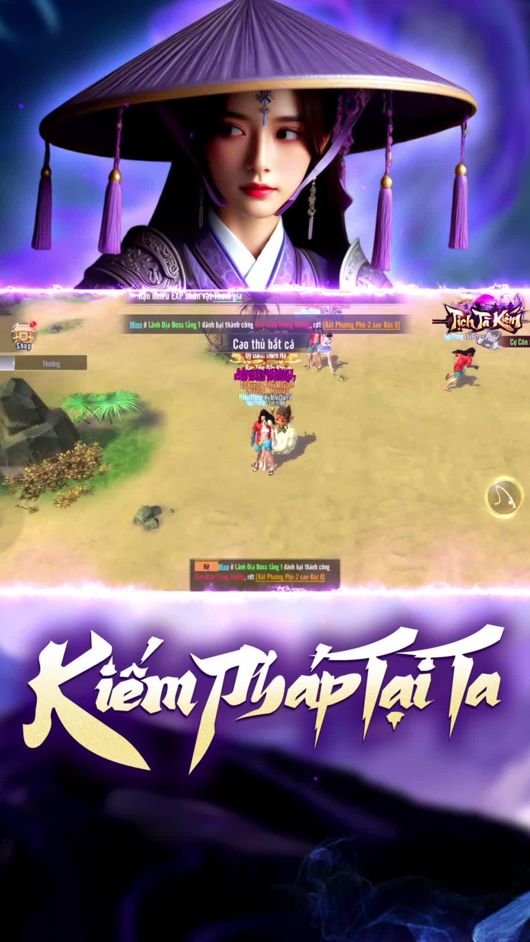 Chính thức ra mắt hôm nay - Nhận ngay 15000knb! Tinh hoa game kiếm hiệp!