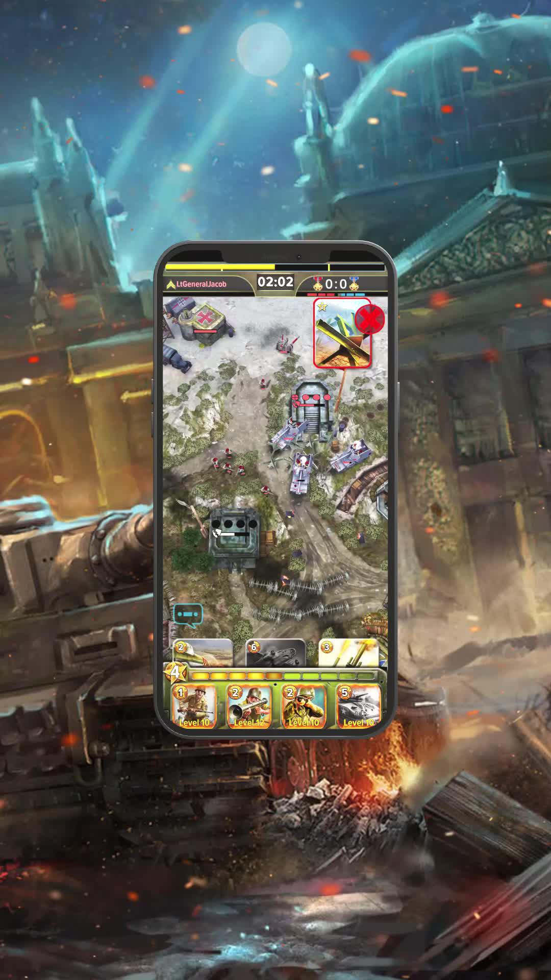 Ready to show off your strategic skills? Prove it in this real-time WWII battle!