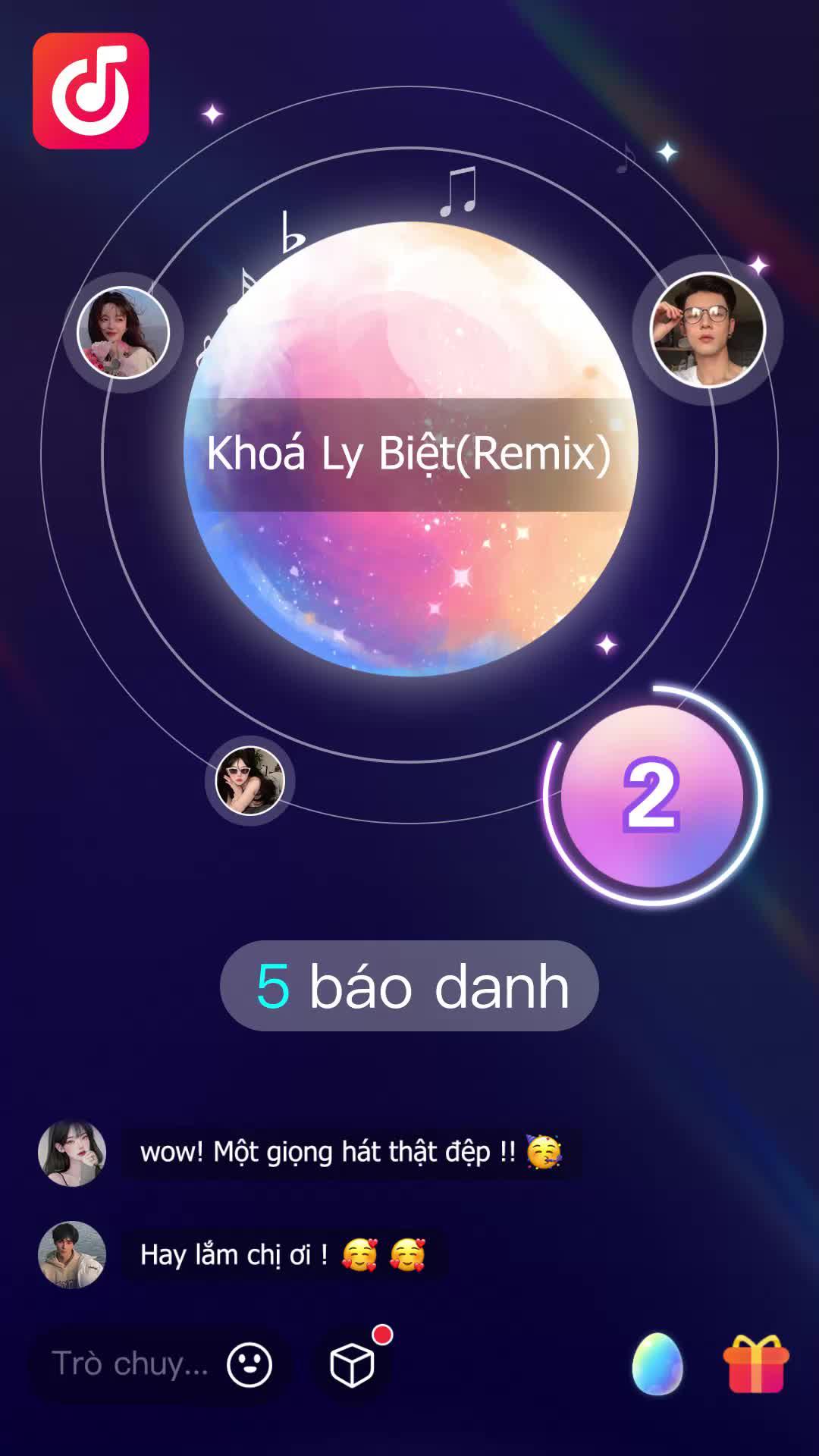 Vào SingNow cùng ca hát