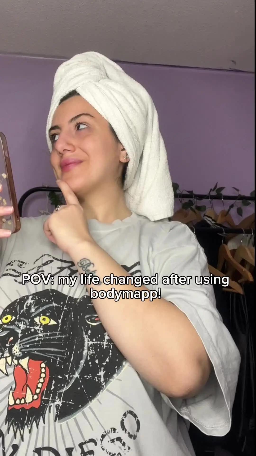 No more scales for me 🤗 #bodymapp