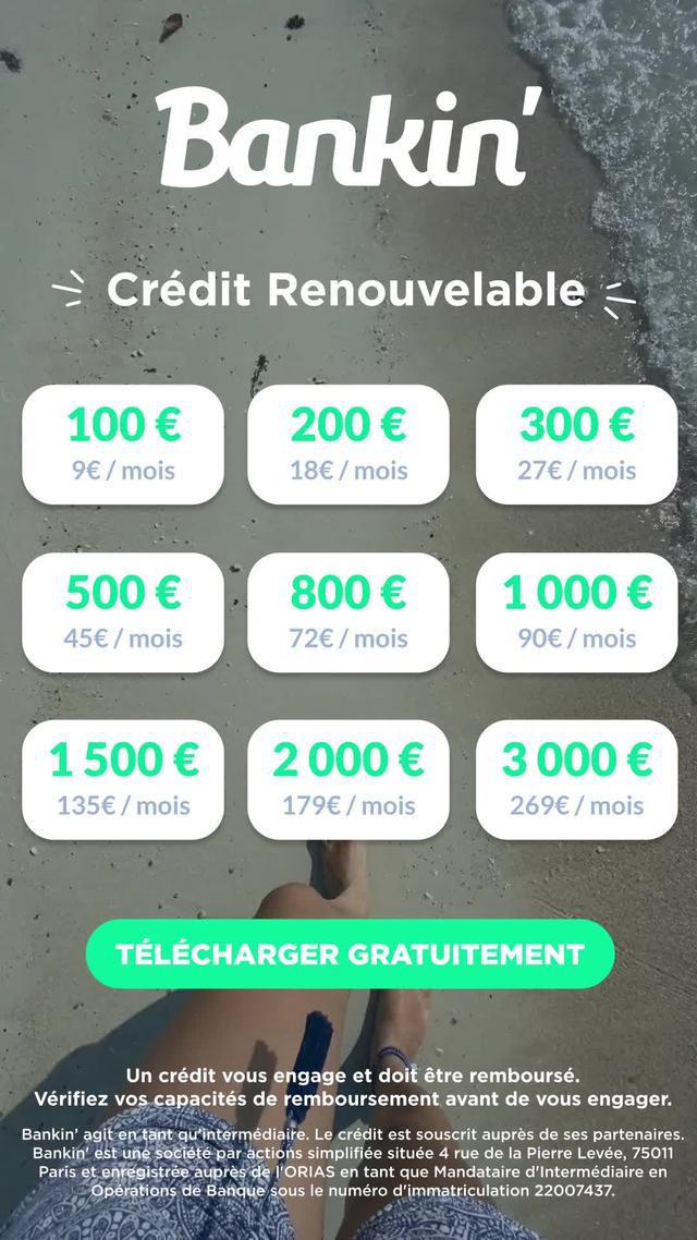 L'app qui te prête jusqu'à 3000€