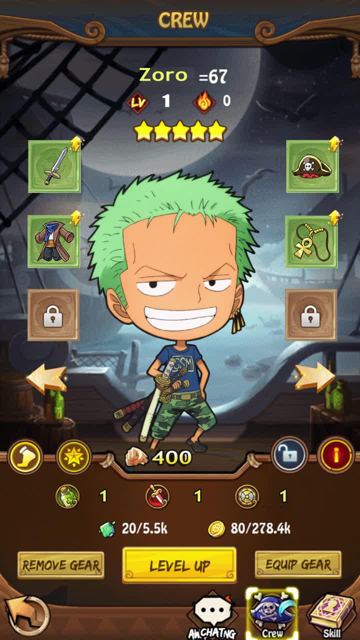 Explore the high seas with your favorite characters! You can conquer the ocean！