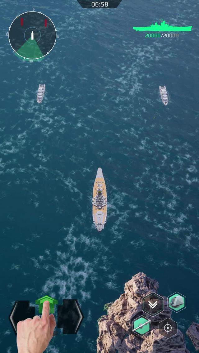 Command your warship to epic battles