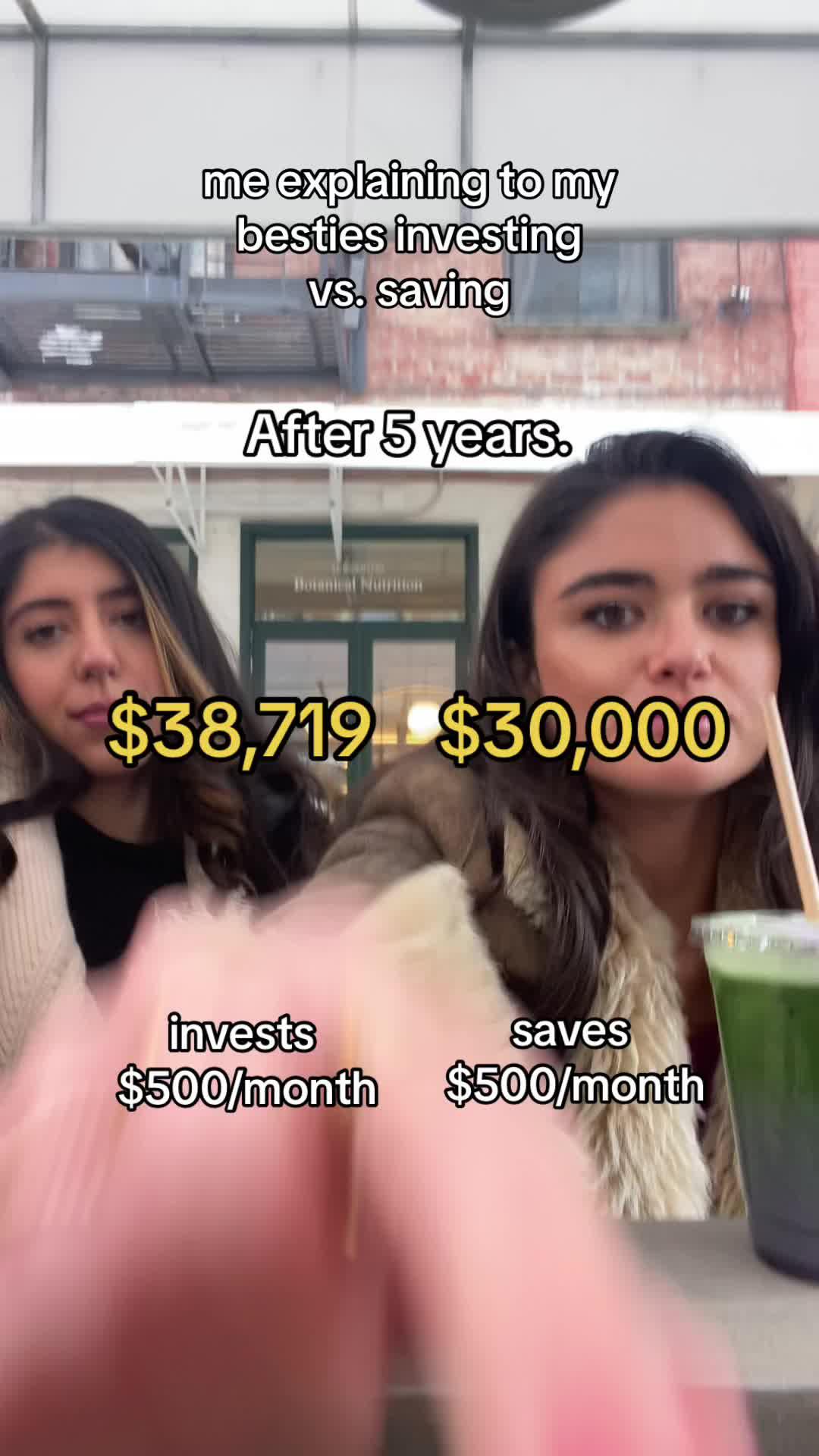 we’re 2 ex Wall Street girlies that built an app that helps you start investing 💜💸 investing at a 10% annual return #alineaapp #alineainvest