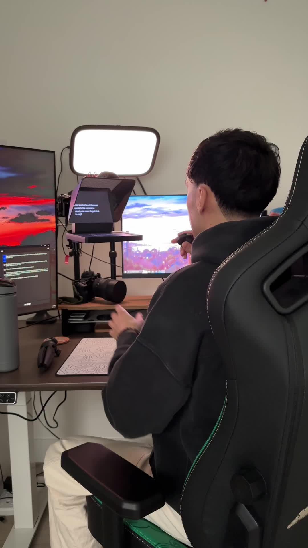 Easy way to create high quality videos - use BIGVU teleprompter app!