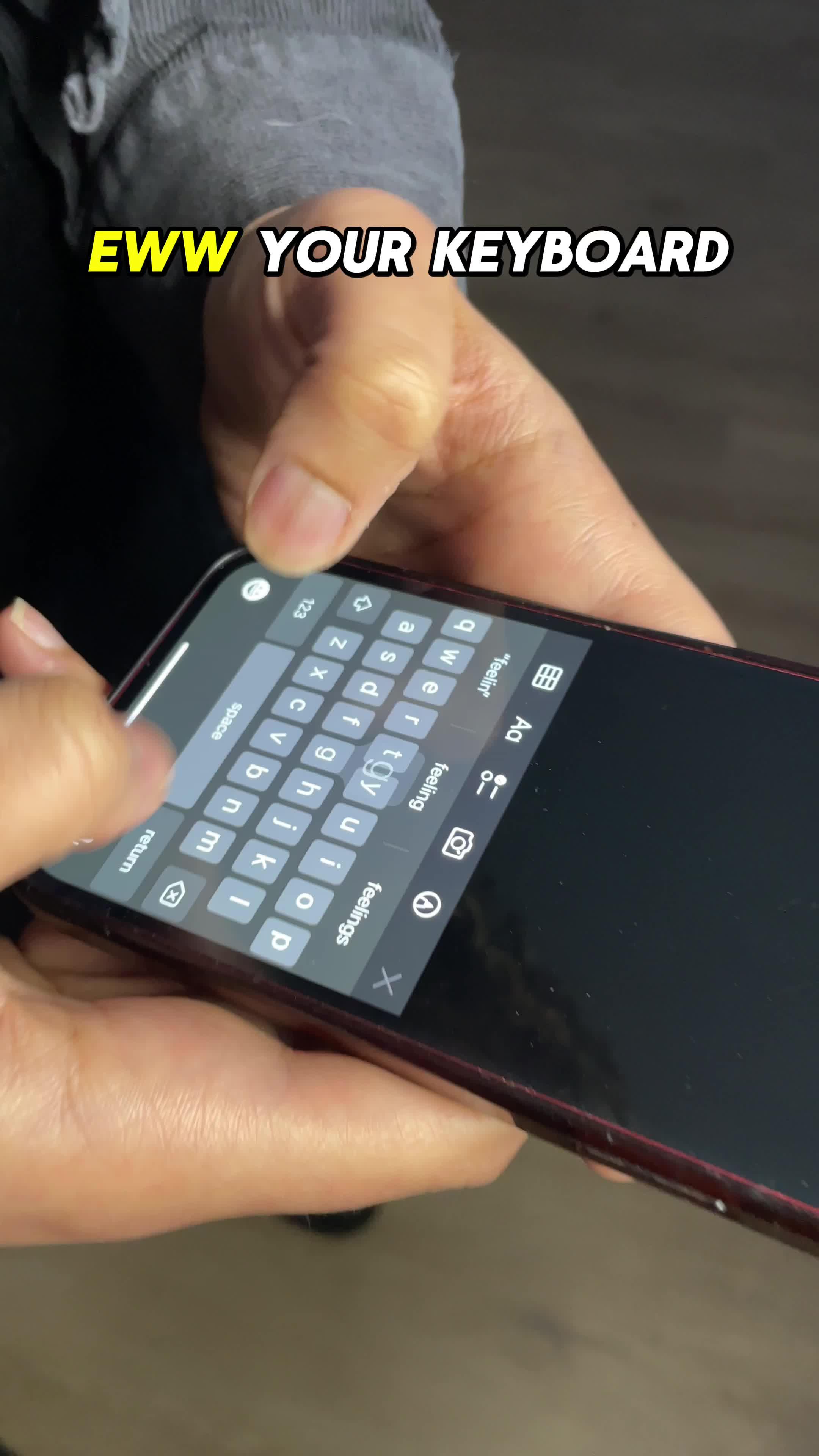 Emoji, special themes, textart... You can choose as you want