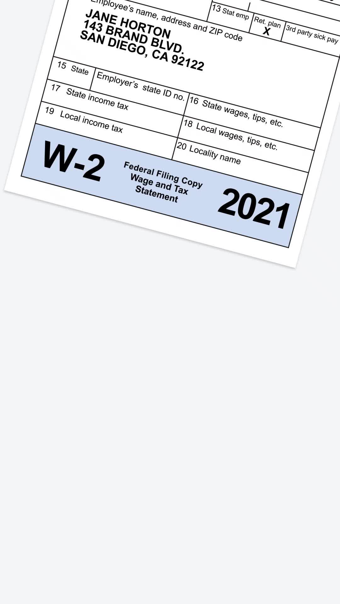 Snap.Tap.Done.® File your taxes from your phone.