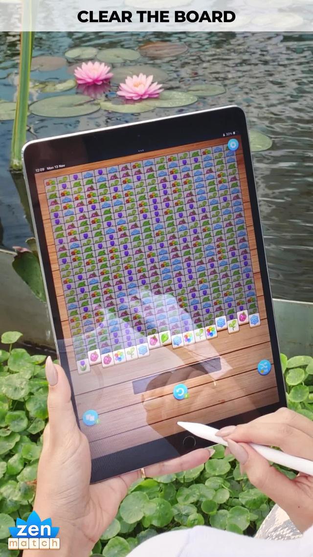 Discover Your Zen with Matching Tiles.