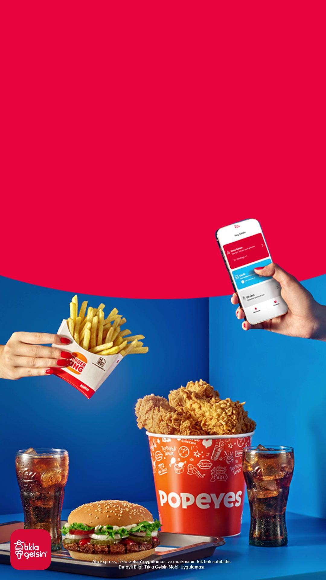 🥳Tıkla Gelsin®️’de sürprizler hiç bitmez! Şimdi Tıkla Gelsin®️ indir Gel Al özelliğinin avantajlarından yararlan.  ✅Sıra beklemeden sipariş ver  ✅Kampanya ve indirimlerden yararlan ✅Siparişinden Tıkla Para kazan #TıklaGelsin #KazanaKazanaYersin