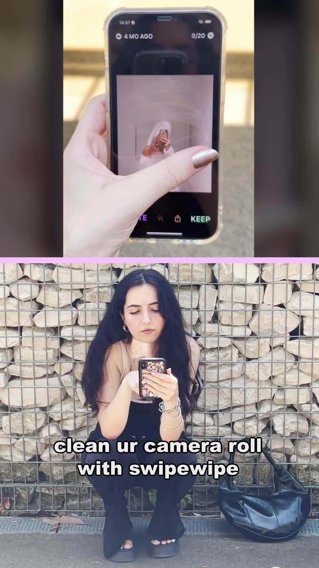 #fyp #swipewipe #cameraroll #springclean #phonehacks #storagehacks #iphonestorage