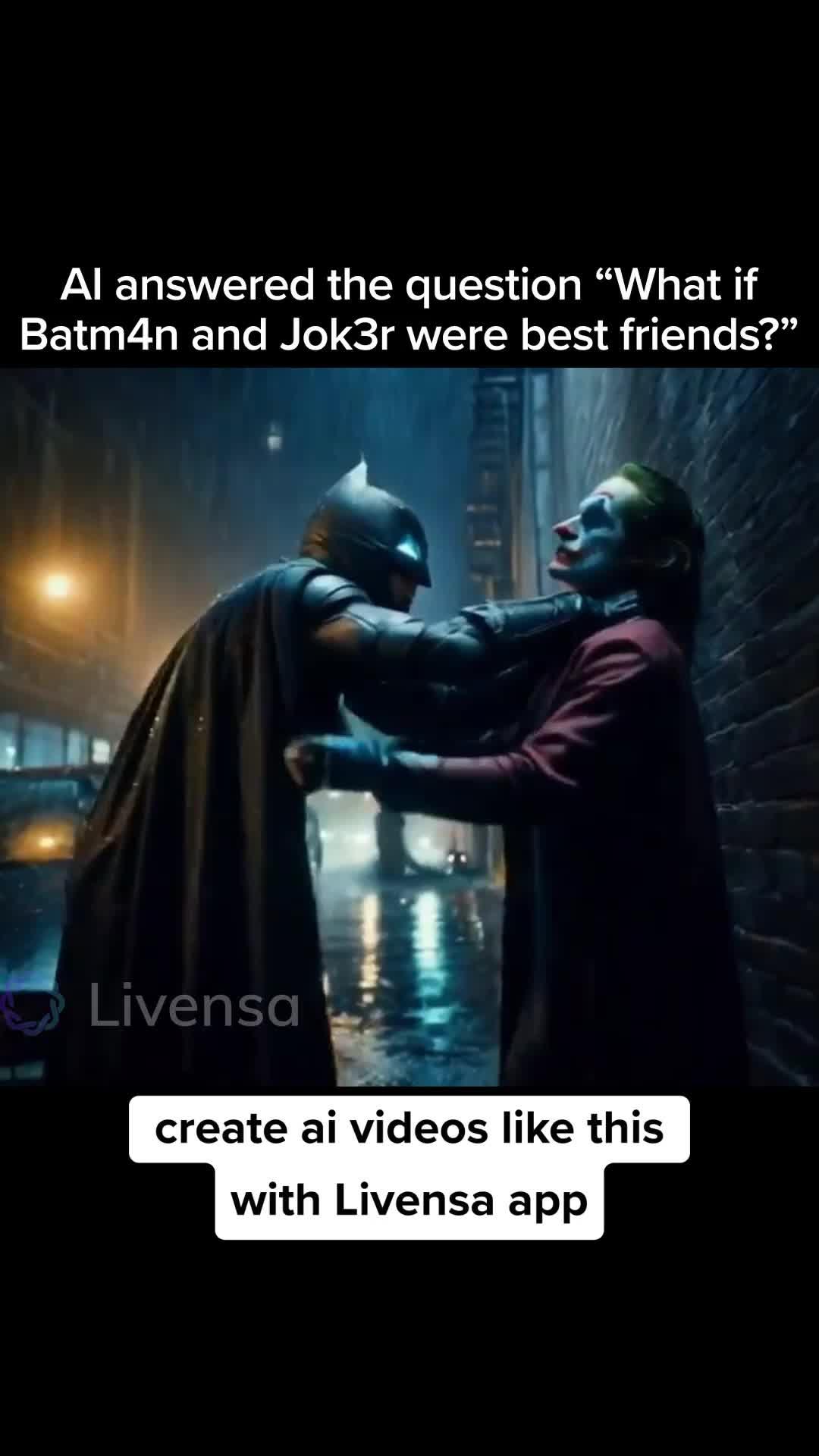 Create Al videos with your own words on mobile