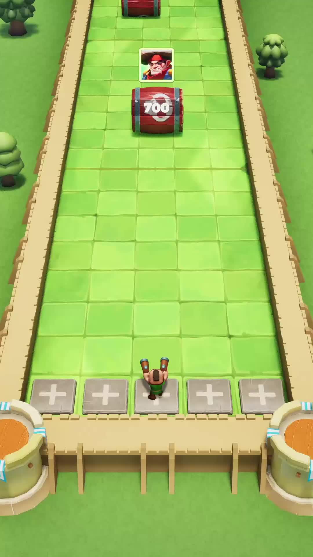 Merge heroes to unlock new abilities & attacks or increase their stats for one-shot kills!