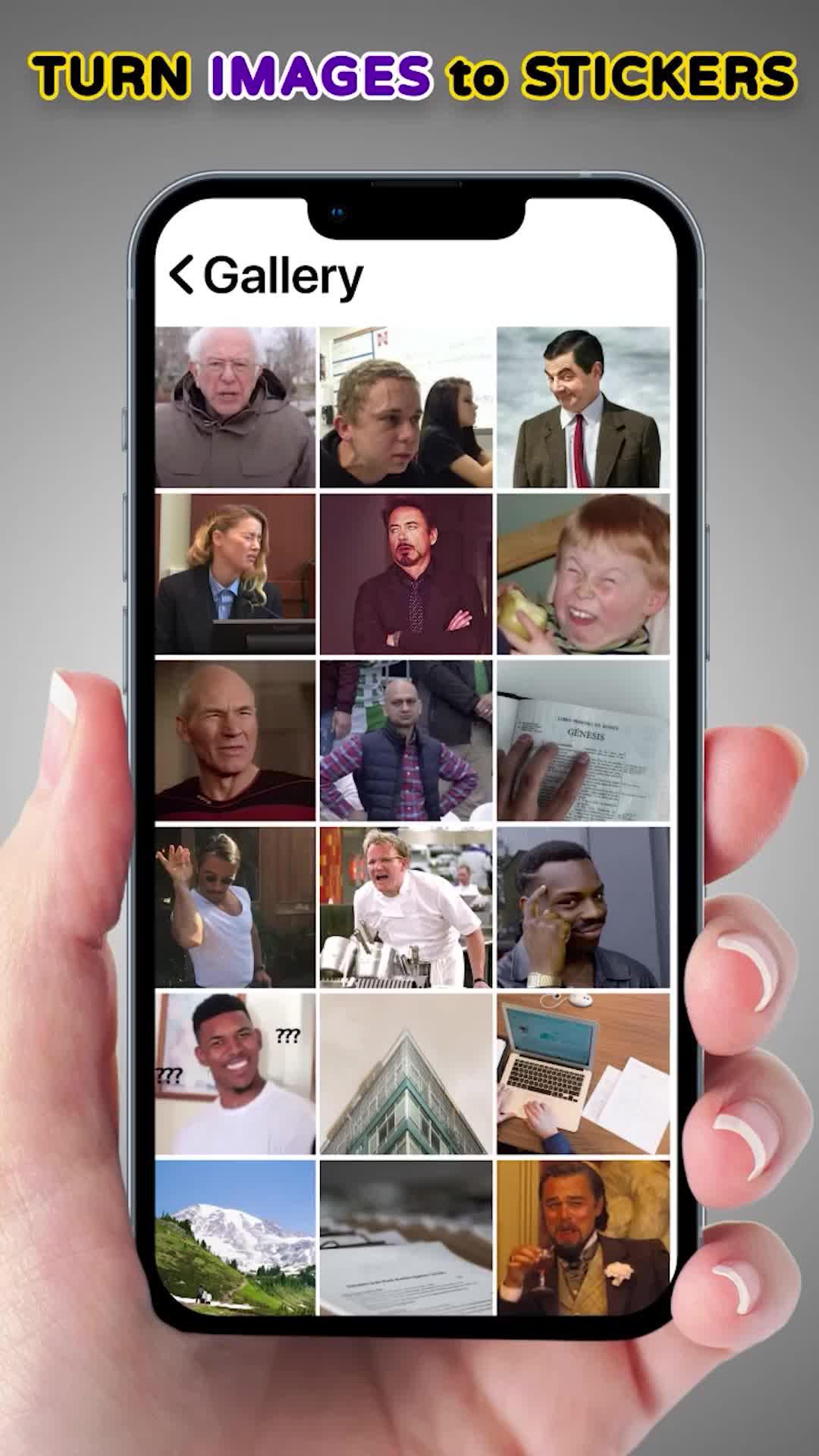 How to create persionalize sticker easily and funny stickers!