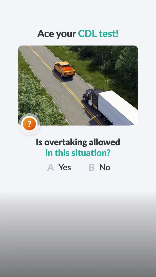 Study for your CDL test now!