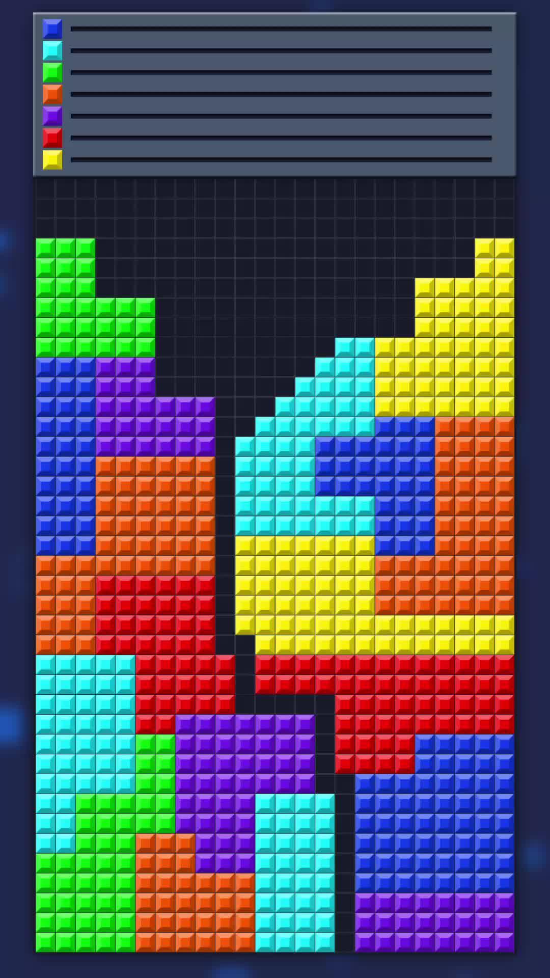 Colourful game with satisfying effects