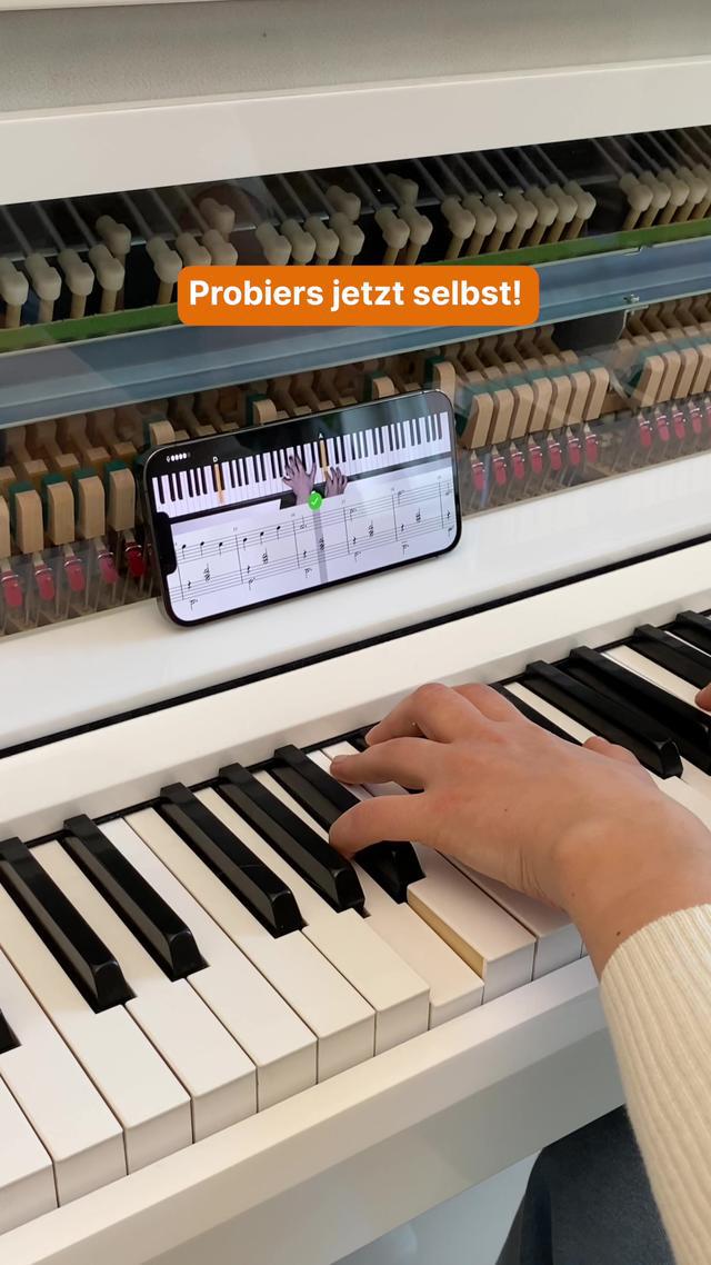 Lerne Klavier mit den Songs, die du liebst