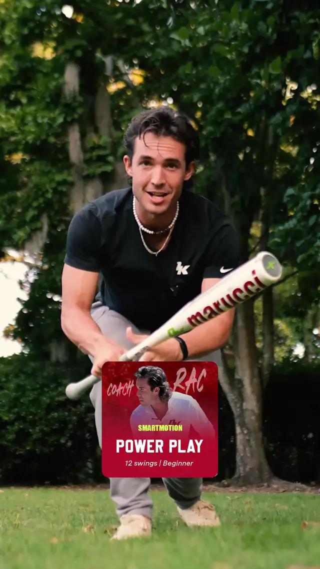 I still can’t watch enough home runs. @Diamond Kinetics  We now have a “Power Play” lesson where every swing “powers up” an MLB HR highlight so you can watch homers as you learn to hit them!  Also check out @coachballgame ‘s swing challenge 👀 Let’s grow 