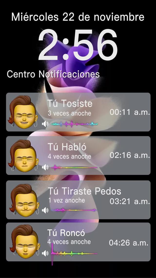 ¿Roncaste fuerte anoche? ¡Descárgalo para descubrirlo!